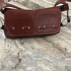 Vintage Luigi all leather handbag